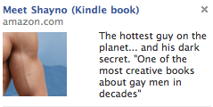 Gay Romance Book Facebook Ad