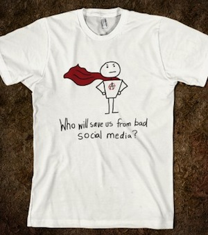 Look your angriest in shirts from The Anti-Social Media