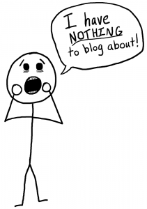 I have nothing to blog about - The Anti-Social Media