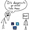 Corporate Share Buttons - The Anti-Social Media